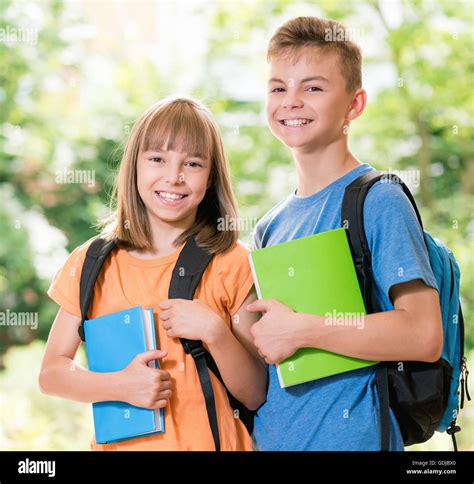 Children Back To School Stock Photo Alamy