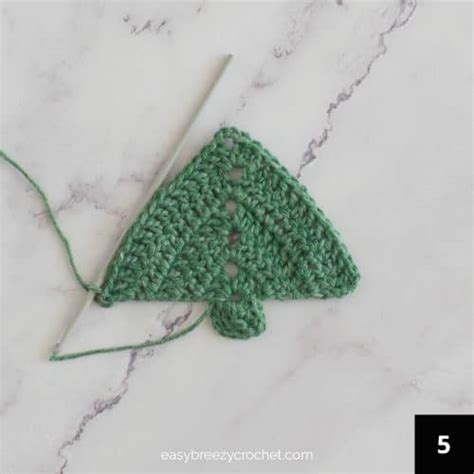 Crochet Christmas Tree Coasters | Easy Breezy Crochet