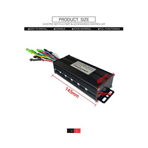 Ebike Controller 36V48V 750W 1000W Brushless KT 30A Sine Wave Three