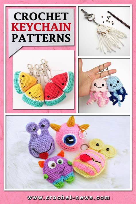 27 Crochet Keychain Patterns Crochet News