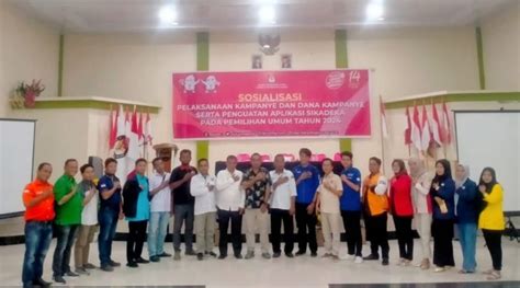 KPU Sosialisasikan SIKADEKA Pemilu Tahun 2024 – KLIK Info Kota