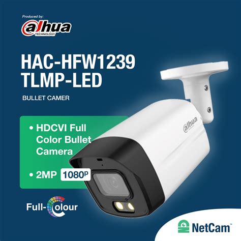 Jual Dahua Kamera Outdoor Analog Fullcolor Mp Dh Hac Hfw Tlmp Led