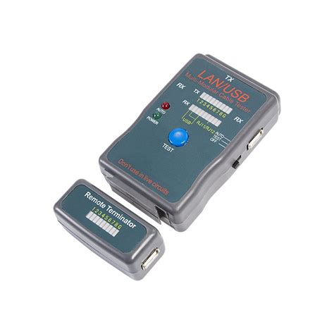 Универсальный тестер кабеля REXANT RJ-45+USB (HY-251454CT) 12-1011 ...