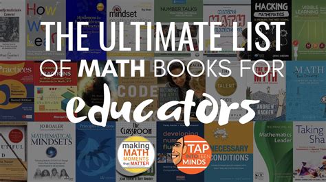 The Ultimate List Of Math Books For Educators Best Teacher Math Reads