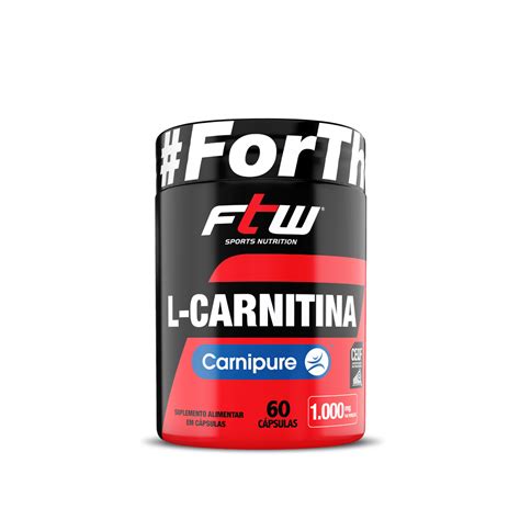 L CARNITINA CARNIPURE FTW 1000mg 60 CÁPS