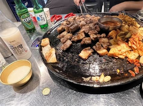 인하대 삼겹살 맛집 동두천 솥뚜껑 삼겹살 가성비 최고 네이버 블로그