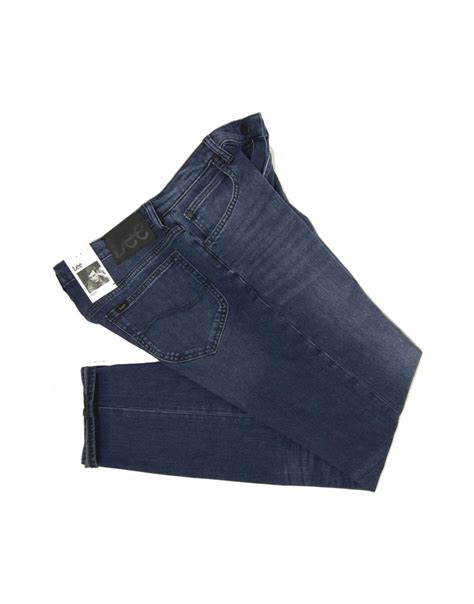 Oryginalne Spodnie Jeansowe Lee Rider Mid Porter Slim L Qcrs