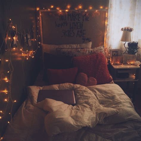 Wall Art Fairy Lights Hipster Bedroom Hipster Bedroom Edgy