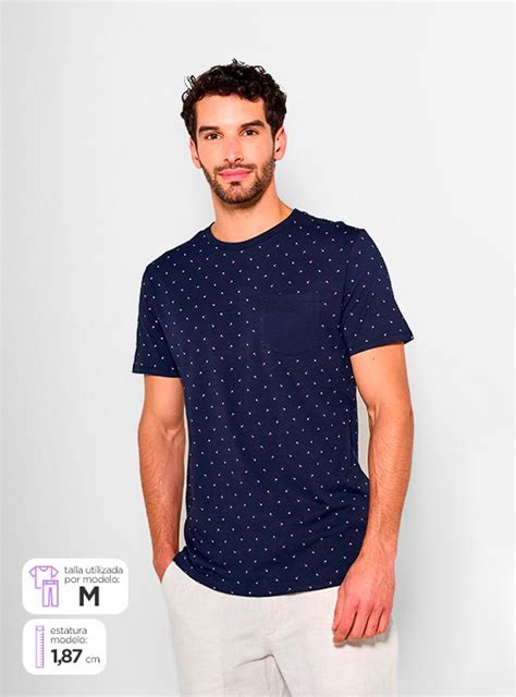 Ripley POLERA MANGA CORTA ALGODÓN HOMBRE SFERA CUELLO REDONDO