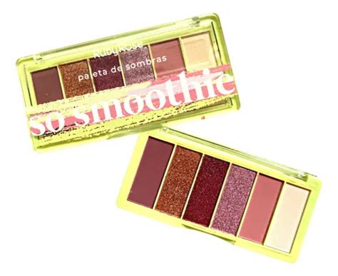 Paleta De Sombras So Smoothie Cores Ruby Rose Parcelamento Sem Juros