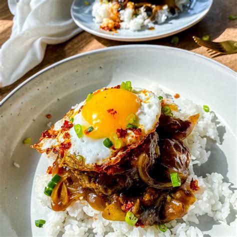 Hawaiian Loco Moco Farah J Eats