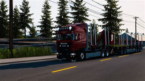 Scania RJL 730 Timmerbil Wj TRUCKSTYLING Ets2 1 46 Promods Mods