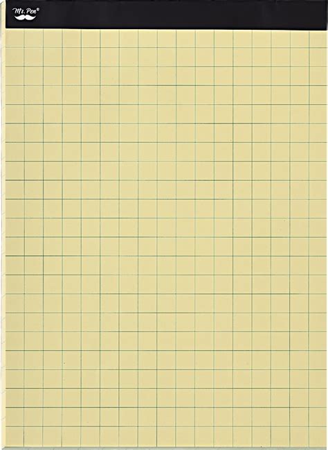 Mr Pen Graph Paper 2x2 2 Squares Per Inch 85x11