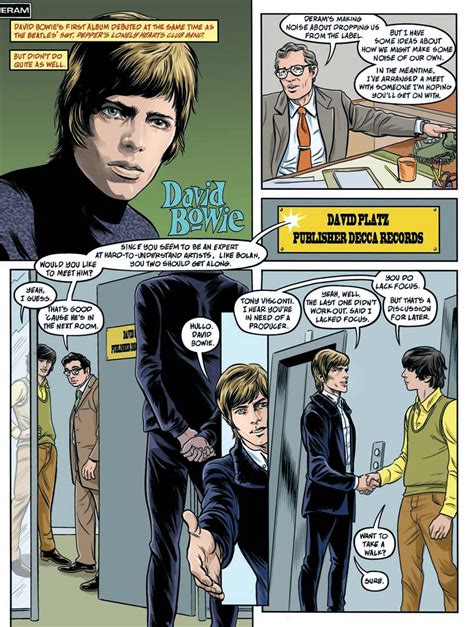 David Bowie Graphic Novel Biography Brings The Starman To Comics