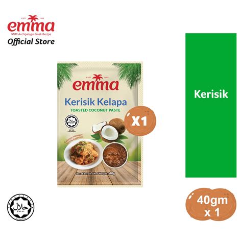 Emma Kerisik Kelapa G Toasted Coconut Paste Exp G