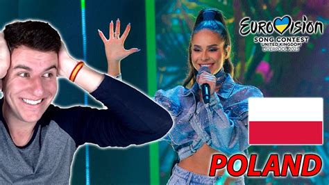 REACTION To POLAND SOLO Blanka EUROVISION 2023 YouTube