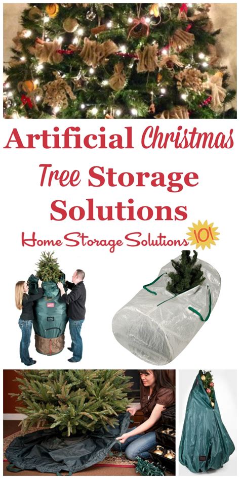 Artificial Christmas Tree Storage Solutions For Your Home