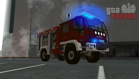 GTAPoland STRAŻ POŻARNA Iveco Eurocargo ML150E320 GBA PSP JRG 1 Mielec