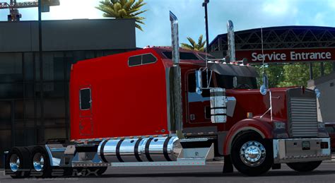 Tractocamión ATS Kenworth W900 Long Remix ETS 2 Mundo Mod