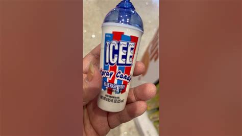 Icee Spray Candy Blue Raspberry Shortvideo Spray Candy Blue Rasberry Trending Viral Youtube