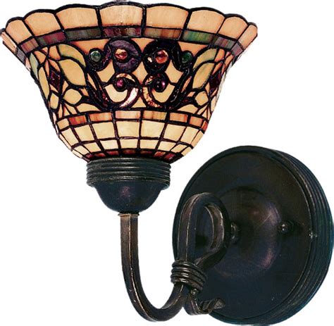 Tiffany Buckingham 1 Light Wall Sconce In Vintage Antique Victorian