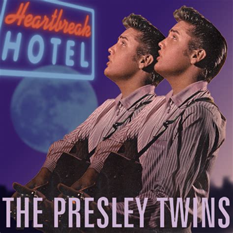 The Presley Twins, a digital image created by pop artist Trevor Heath