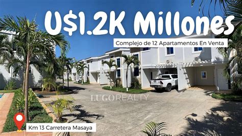 Se Vende Complejo De Apartamentos En Km Carretera Masaya