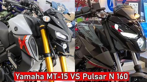 Bajaj Pulsar N160 Dual ABS Vs New Yamaha MT 15 V2 Details Comparison