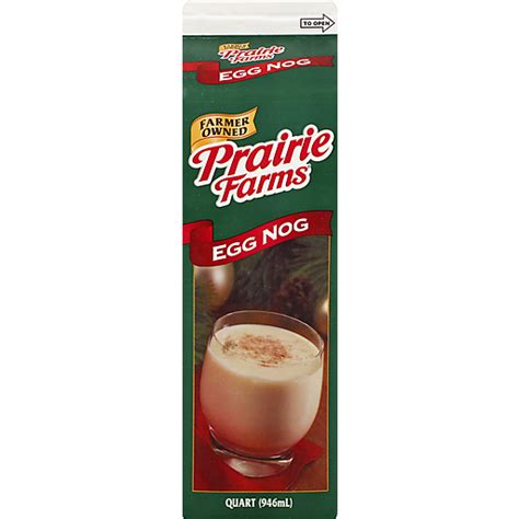 Prairie Farms Egg Nog 1 Qt Eggnog Sendiks Food Market