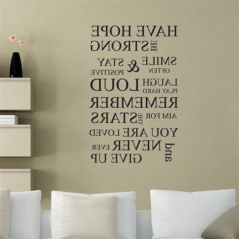 Collection Of Inspirational Wall Decals For Office