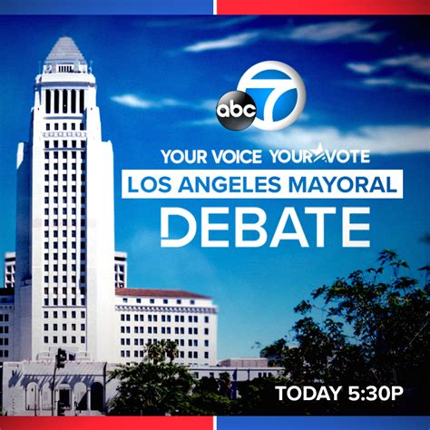 Abc7 Eyewitness News On Twitter The Race To Be L A S Next Mayor Is