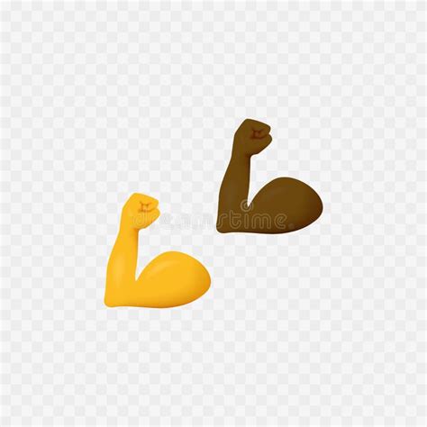 Músculo Brazo Emoji De Fuerte Bicep Emoticono De Fuerza En Mano