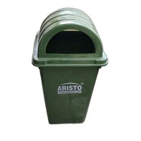 Green Standing Litre Aristo Garbage Waste Dustbin For Outdoor At Rs