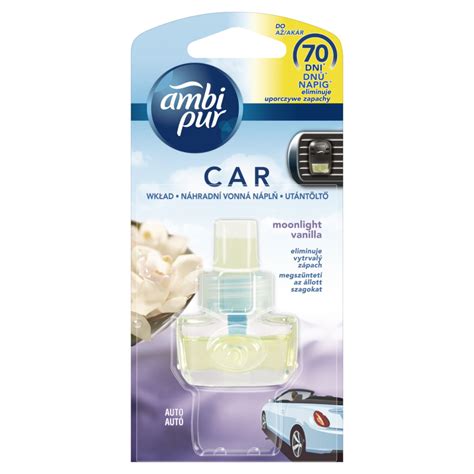 Ambi Pur Moonlight Vanilla Samochodowy Od Wie Acz Powietrza X