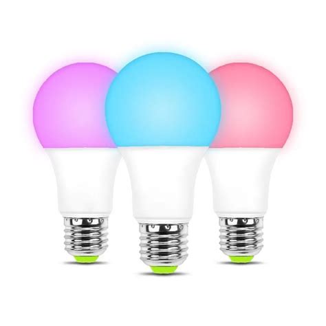 Ampoule LED Ruban Intelligente Wifi Led Smart Bulb E27 RGB Ampoule 7W