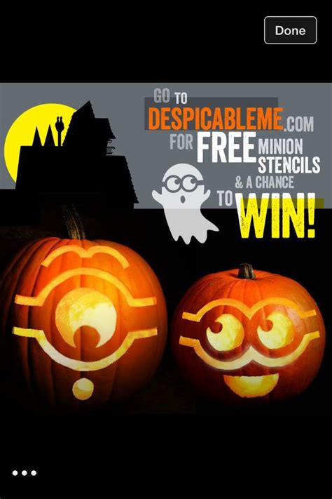 Pin by Veronika Hrubá on Dětské hry | Minion pumpkin, Easy pumpkin ...