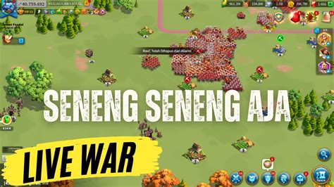 LIVE WAR 3245 Have Fun Aja Di Altar Sambil Coba Joan Aet Di Kvk 3 YouTube