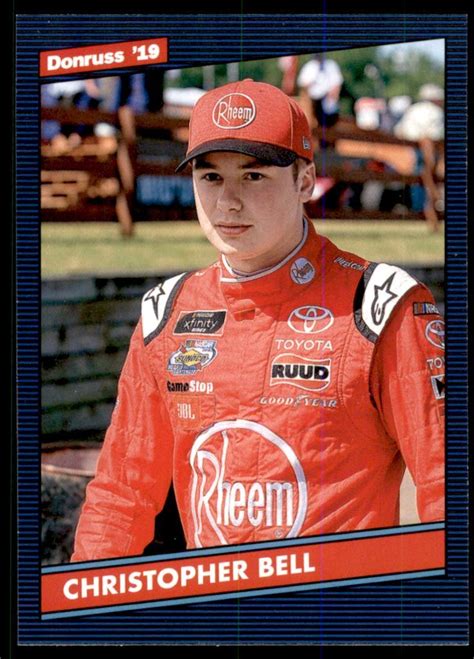 Donruss Christopher Bell Retro Ebay