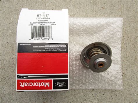 FORD LINCOLN 2L2Z 8575 AA MOTORCRAFT RT 1167 ENGINE COOLANT THERMOSTAT