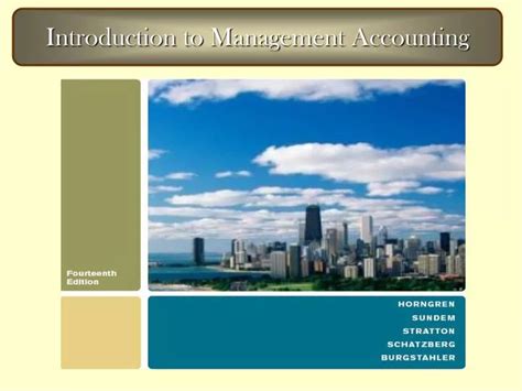 PPT Introduction To Management Accounting PowerPoint Presentation