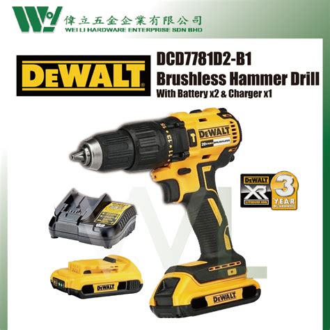 Dewalt Dcd D B V Brushless Cordless Hammer Drill Dewalt Hammer