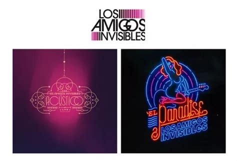 Pack 2 Cds Amigos Invisibles Acustico Cd Dvd Paradise Cd MercadoLibre