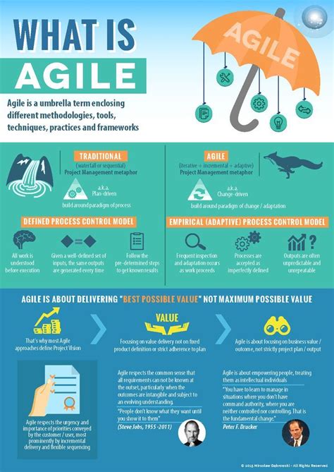 Agile Methodology Infographic