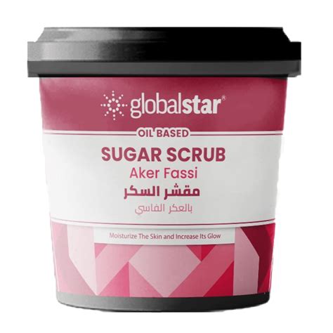 Globalstar Sugar Scrub For The Body With Aker Fassi 600 G At Nice One Ksa