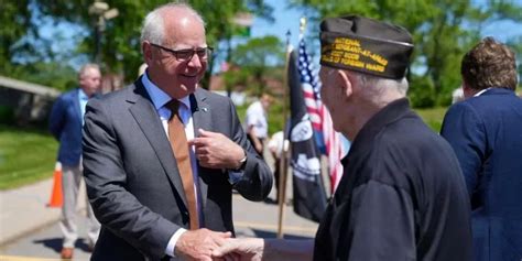 Walz Caught In Another Stolen Valor Moment On His Embellished Résumé