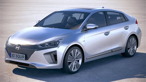 Hyundai Ioniq Electric 2018 Modelo 3d 129 3ds C4d Fbx Lwo Ma