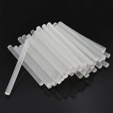 Pcs X Mm Plastic Transparent Hot Melt Gun Glue Sticks For Home