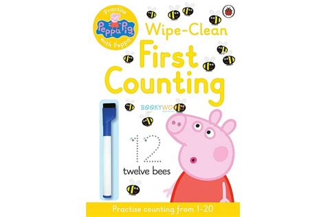 Peppa Pig Wipe Clean Counting Booky Wooky