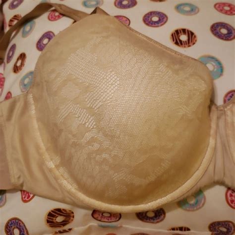 Chantelle Intimates Sleepwear Chantelle Nude Bra With Beautiful Lace Overlay Poshmark