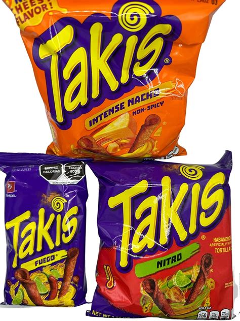 Takis Box 1x Takis Nitro 925g 1x Takis Intense Nacho 925g Und 1x